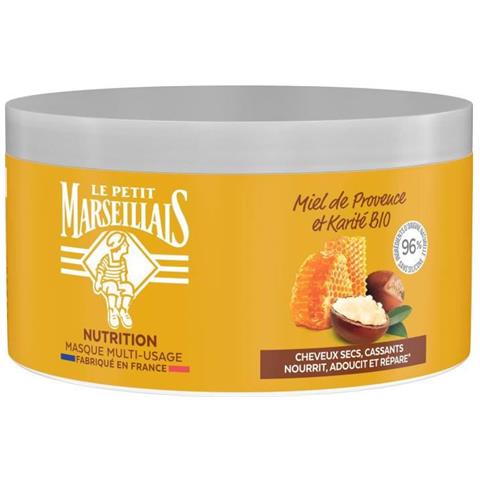 Maschera Nutriente Per Capelli Secchi E Danneggiati - Miele Di Provenza E Karitè Biologico - 300 Ml - Foto 1