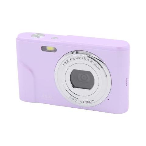 Fotocamera Digitale 1080p/48mp/16x Zoom Argento 5 Pezzi Purple - Foto 1