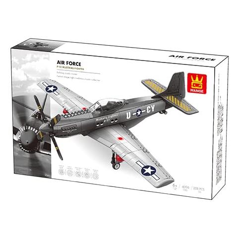 Building Block Toy Fighter Airforce Aereo Sr-71a Jet Blackbird Kit Modello Aereo (183 Pezzi) Idea Regalo Per Bambini E Adolescenti - Foto 1