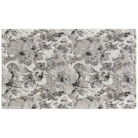 Tappeto Arredo Salotto Antiscivolo Scendiletto Camera Dis. Dubai By Suardi 85x150 Argento - Foto 1