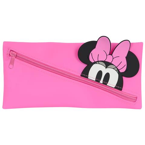 Astuccio Scuola Minnie Mouse Rosa 22 X 11 X 1 Cm - Foto 1