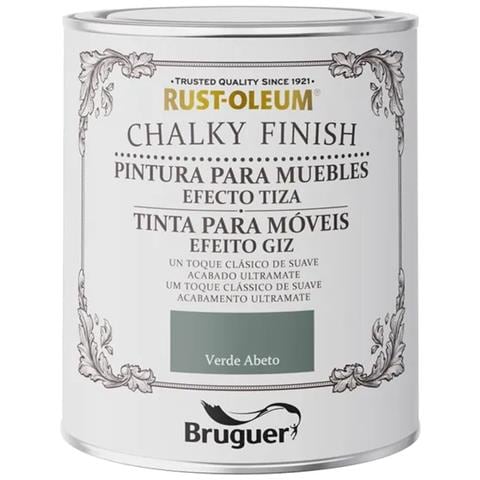 Pittura Rust-oleum Chalky Finish 5733889 Mobili Fir Green 750 Ml - Foto 1