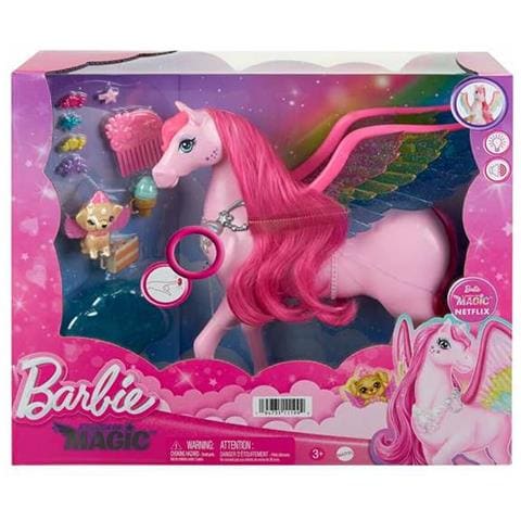 Cavallo Barbie Pegasus Rosa - Foto 7