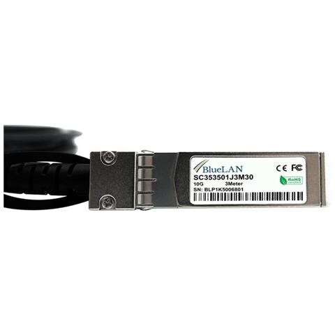 Cavo di Collegamento Blueoptics Sfp-Dac10-3m Cavo Infiniband Sfp Colore Nero Argento - Foto 2