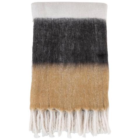 Plaid Sintra - Bianco - Acrilico - 170x130x0,5 Cm - Foto 1