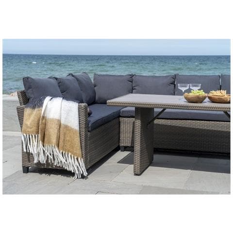 Plaid Sintra - Bianco - Acrilico - 170x130x0,5 Cm - Foto 2