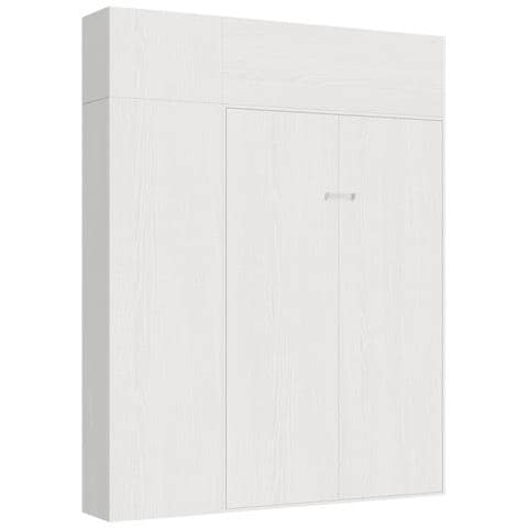 Letto 120 Kentaro Bianco Frassino Con Colonna - Pensile Vasistas - Pensile Sopra Colonna - Foto 1
