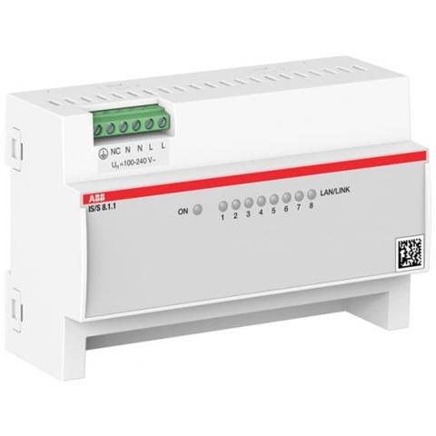 Is /s8.1.1 Din Montato Su Guida Attuatore Per Tendina /persiana 8 Canali - Foto 3