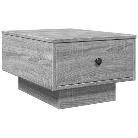 Tavolino Salotto Grigio Sonoma 60x45x31 Cm Legno Multistrato - Foto 2