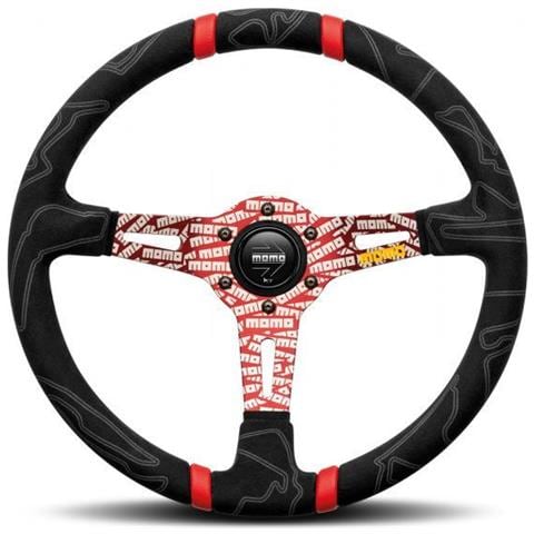 Volante Ultra Nero/rosso 350 Mm - Foto 1