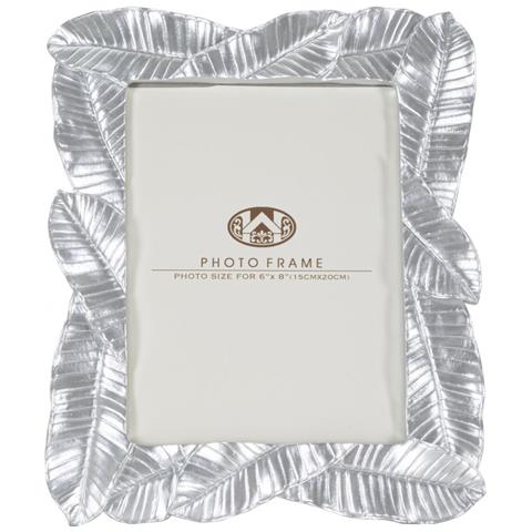 Portafoto Olistic 8 - Argento - Poliresina - 23x2,5x27,5 Cm - Foto 2