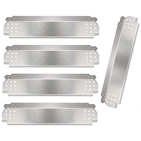 5 Pezzi Piastra Di Ricambio Per Grill A Gas - Argento - Foto 1
