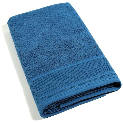 Telo Bagno Cm 90x140 Spugnissima Gim In Cotone Colore Blu Misura Cm 90x140 - Foto 2