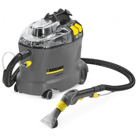 Aspiratore a Traino Puzzi 8/1 C Capacità 7 L Potenza 1200 W Colore Nero Grigio Giallo - Foto 1