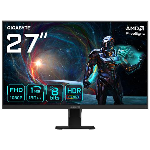 Monitor 27" IPS Flat GS27FA EK Full HD Tempo di risposta 1 ms - Foto 1