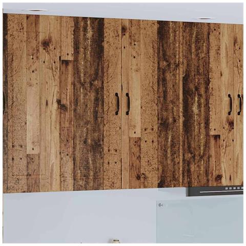 Pensile cucina Legno vecchio 80 x 31 x 100 cm Legno multistrato - Foto 2