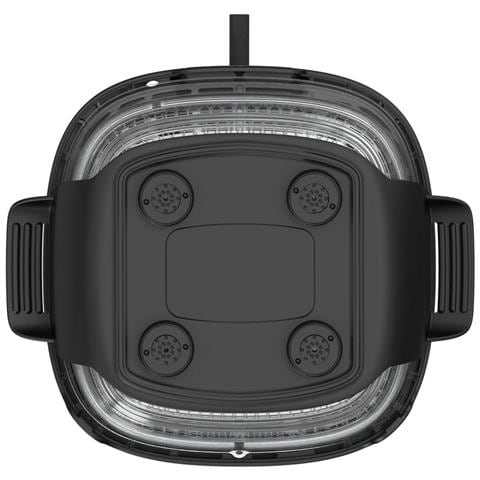 FRYERTP60 Tasti Singolo Indipendente 1500 W Friggitrice ad Aria Calda in Vetro 5 in 1Capacità 2.5/4.5 Litri Temperatura Max 200 °C - Foto 6