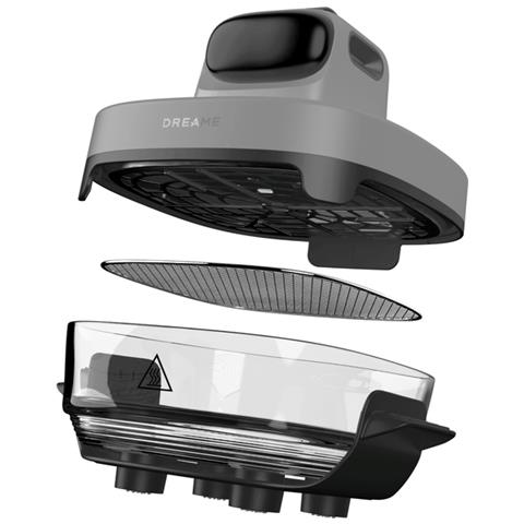 FRYERTP60 Tasti Singolo Indipendente 1500 W Friggitrice ad Aria Calda in Vetro 5 in 1Capacità 2.5/4.5 Litri Temperatura Max 200 °C - Foto 2