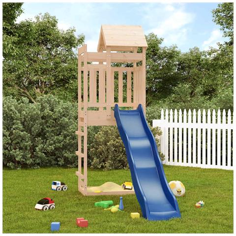 Set da Gioco da Esterno in Legno Massello di Pino - Foto 2