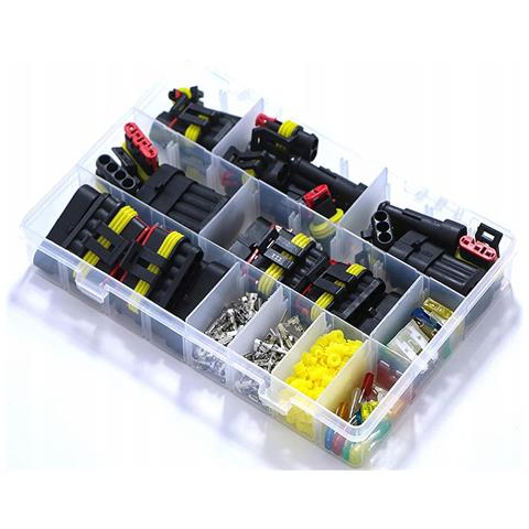 Set Di Connettori Elettrici Ermetici - 240 Pezzi | Alta Qualità, Ip67, Poliamide 6.6 | Uso Universale In Auto, Elettronica, Telecomunicazioni - Foto 7