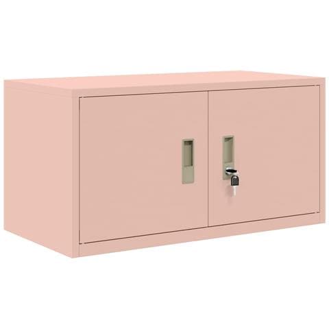 Armadio Rosa 80 x 40 x 40 cm Acciaio - Foto 1