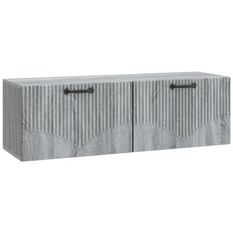 Mobile Porta TV da Muro Grigio Sonoma 98 x 31 x 30 cm - Foto 1