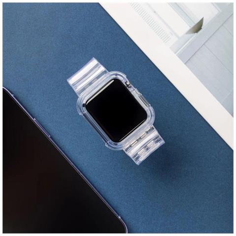 Cinturino Di Ricambio Per Orologio, Custodia Cinturino Gialla, Compatibile Con Watch 6 40mm / Watch 5 40mm / Watch 4 40mm / Watch Se 40mm. - Foto 7
