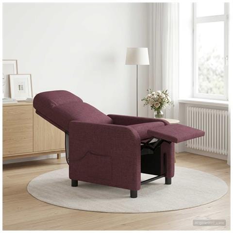Poltrona Massaggiante Viola Tessuto - Foto 2