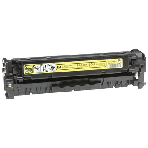CC532A Toner Originale Giallo per Color LaserJet CM2320 Capacità 2800 Pagine - Foto 2
