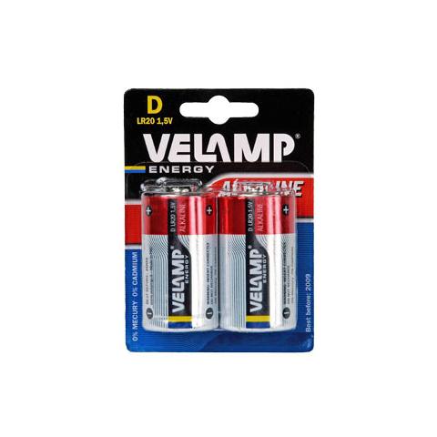 Batteria Lr20 Torcia Alkalina Bl 2 Pz - Foto 1