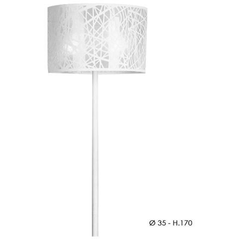 I-BATIK / PT - Lampada da terra Bianco Batik 60 Watt cm ø35 x 170 - Foto 3