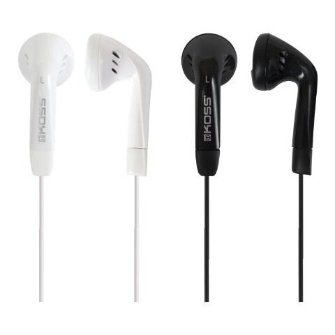 Auricolare Stereo a filo in ear Dual Pack - Nero e Bianco - Foto 1