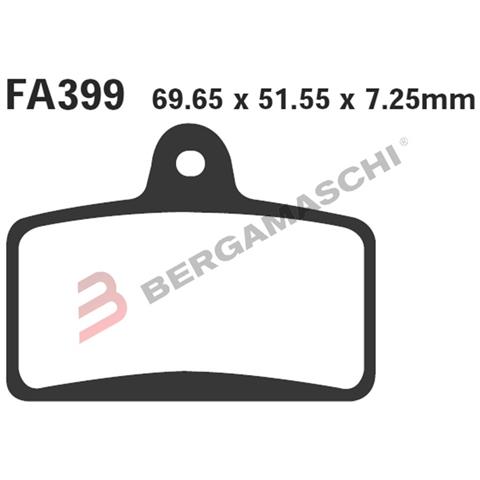 B1r R1239900 Pastiglie Derbi Gpr 125 04-06ant. Fa399 - Foto 1