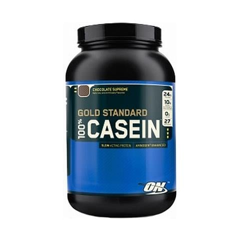 100% Casein Protein 1.98 Lbs (896g) - Optimum Nutrition - Casein - Fragola - Foto 2