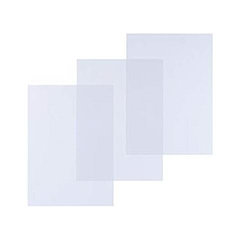 Pellicola In Pvc Per Rilegatura, Formato A4, In Pp, 0,30 Mm, Confezione Da 100 Pezzi, Finitura Trasparente Opaca - Foto 2