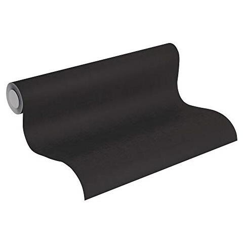 369322 Carta Da Parati In Tessuto Non Tessuto, Nero, 10,05 X 0,53 M - Foto 1