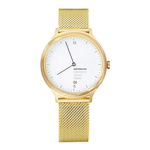 Helvetica Light - Orologio In Acciaio Inossidabile Per Uomo E Donna, Mh1. l2211. sm, 38 Mm. - Foto 1