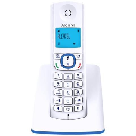 F530 Telefono DECT Identificatore di chiamata Blu, Bianco - Foto 1