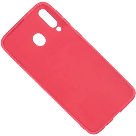 Custodia Tpu Silicone Cover Soft-case Per Samsung Galaxy M30 M305 Red - Foto 2