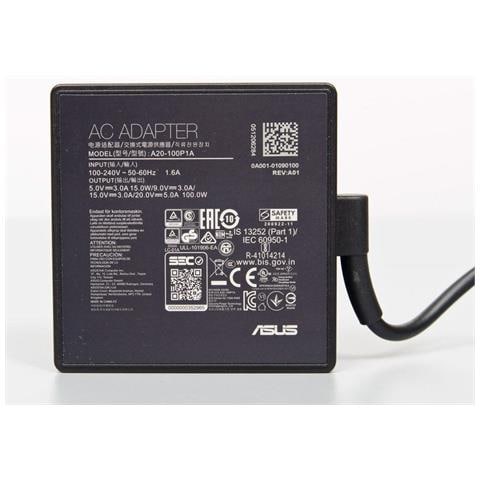 0A001-01090100 adattatore e invertitore Interno 100 W Nero - Foto 1