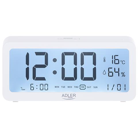 Sveglia A Batteria - Bianca - Foto 1