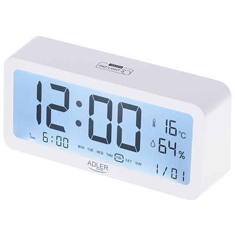 Sveglia A Batteria - Bianca - Foto 2