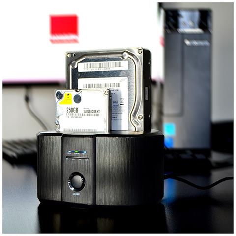 ADSA-ST docking station per unità di archiviazione USB 3.2 Gen 1 (3.1 Gen 1) Type-B Nero - Foto 23