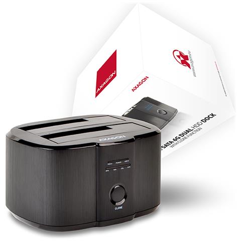 ADSA-ST docking station per unità di archiviazione USB 3.2 Gen 1 (3.1 Gen 1) Type-B Nero - Foto 2