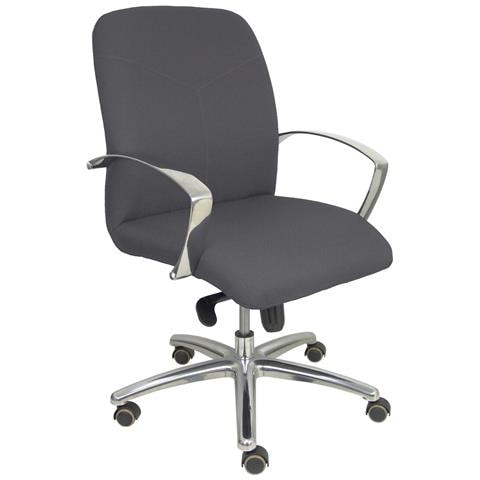 Poltrona Da Ufficio Caudete Bali600 Grigio Scuro - Foto 1