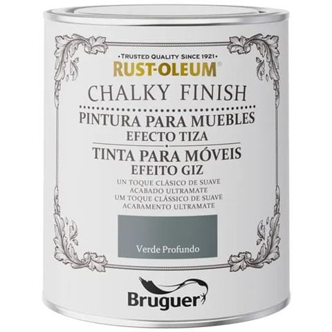 Pittura Rust-oleum Chalky Finish 5733890 Mobili Deep Green 750 Ml - Foto 1
