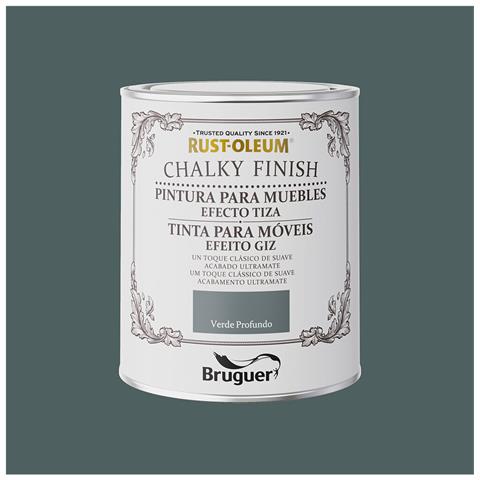 Pittura Rust-oleum Chalky Finish 5733890 Mobili Deep Green 750 Ml - Foto 2