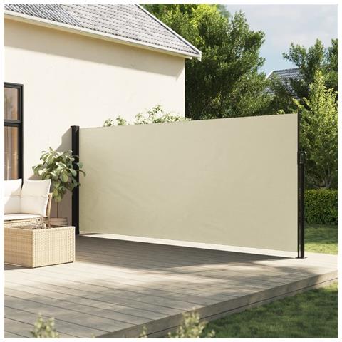 Tenda Da Sole Laterale Retrattile Crema 180x600 Cm - Foto 1