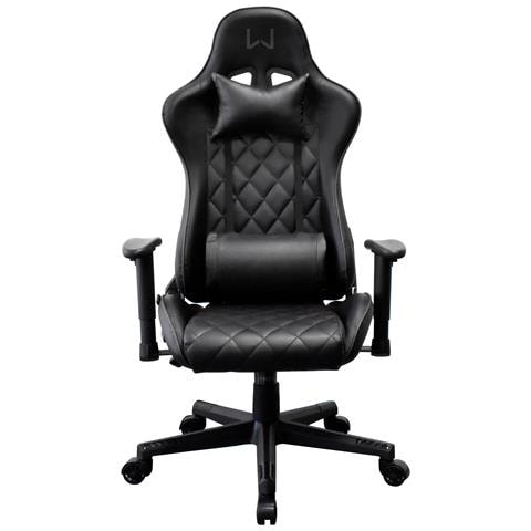 Sedia Da Gioco Warrior Alvar Con Supporto Lombare Nera - Foto 1