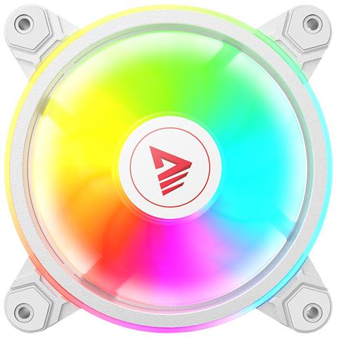 FAN-01 WHITE sistema di raffreddamento per computer Case per computer Ventilatore Bianco - Foto 2